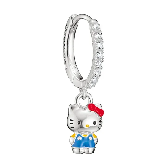 THOMAS SABO kusová náušnice Hello Kitty náušnice CR774-M06-7